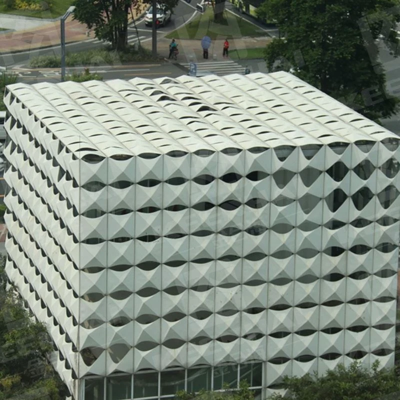 商用アルミニウム 3D 壁パネル