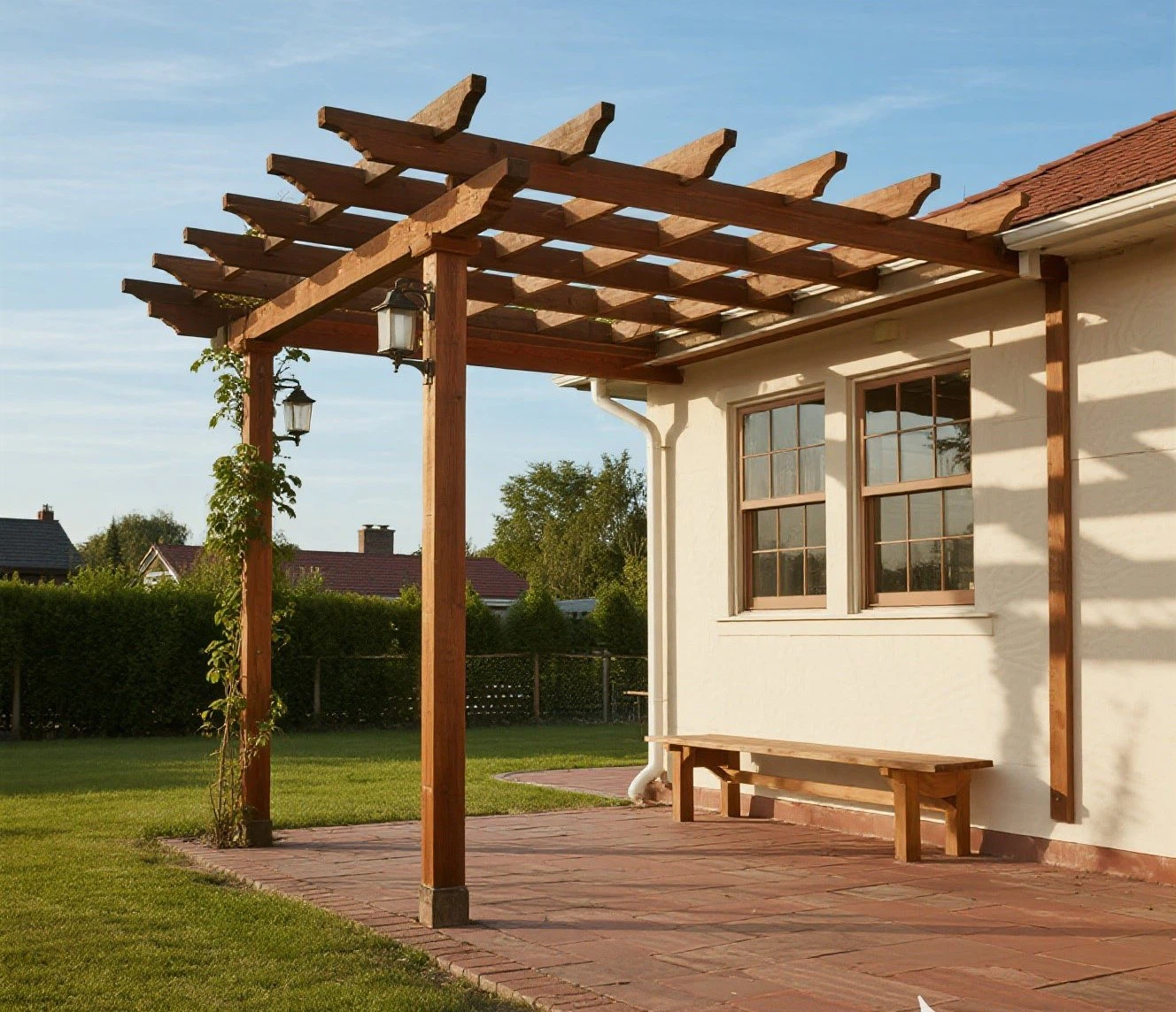 Features of Outdoor Pergola with Roof Features of Outdoor Pergola with Roof